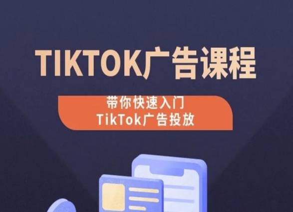 TikTok广告投放课程，从0-1实操课，带你快速入门TikTok广告投放-大齐资源站